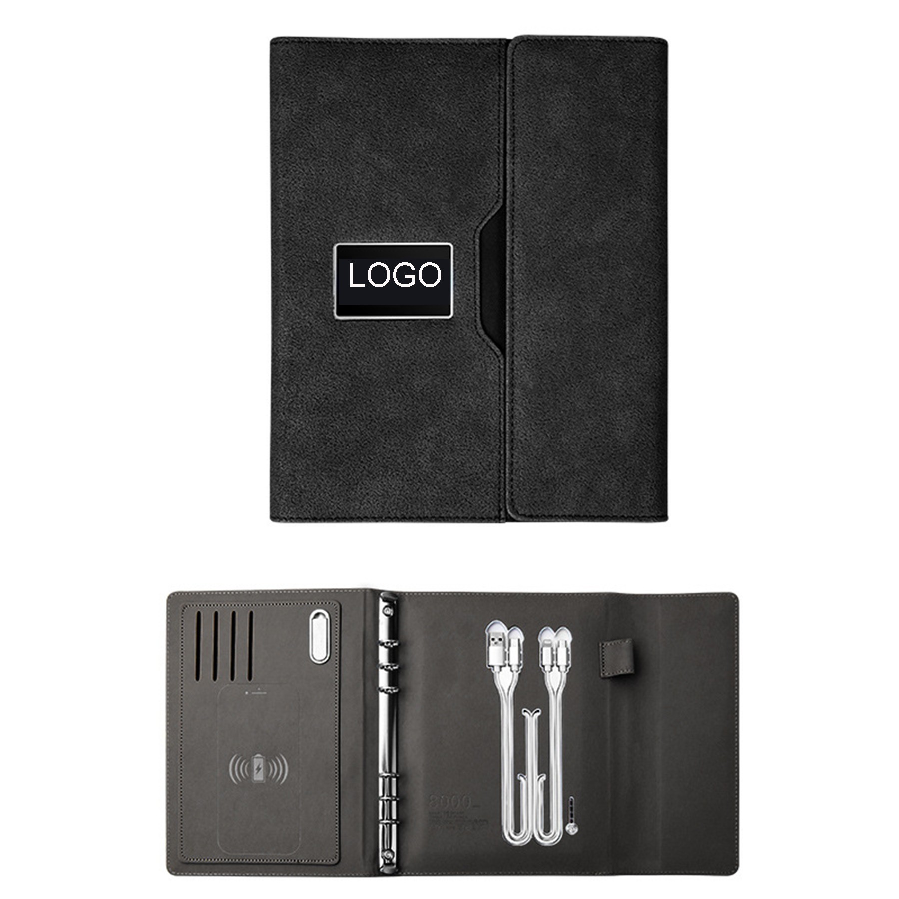 Multi Functional Wireless Charging Notebook 3