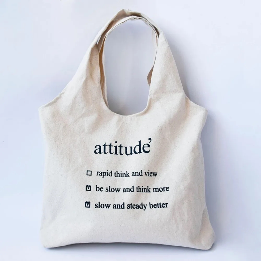 Durable Canvas Tote with Zipper Pocket 4