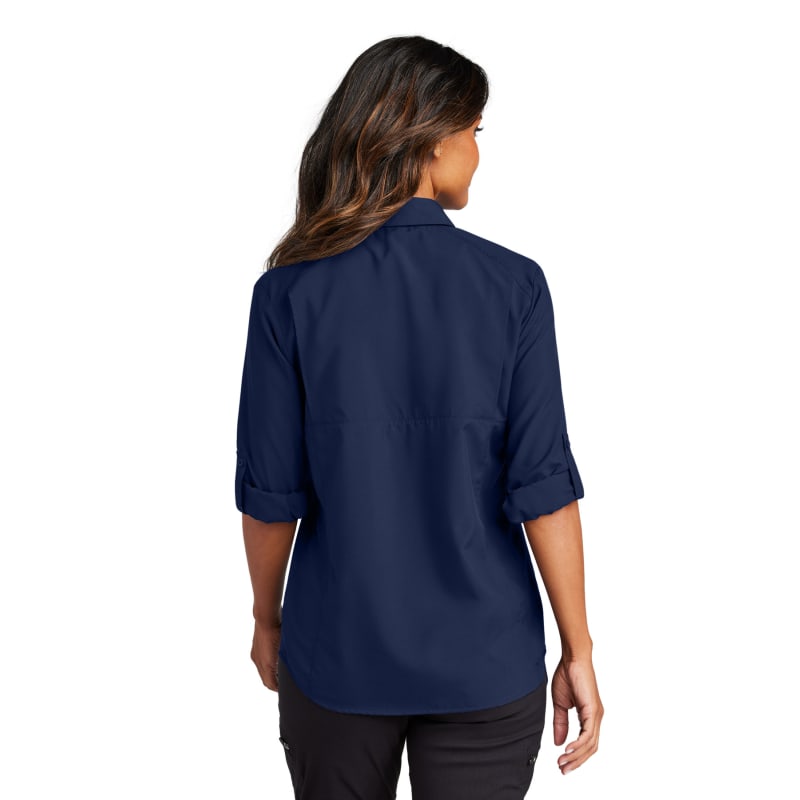 Port Authority Ladies Long Sleeve UV Daybreak Shirt 2