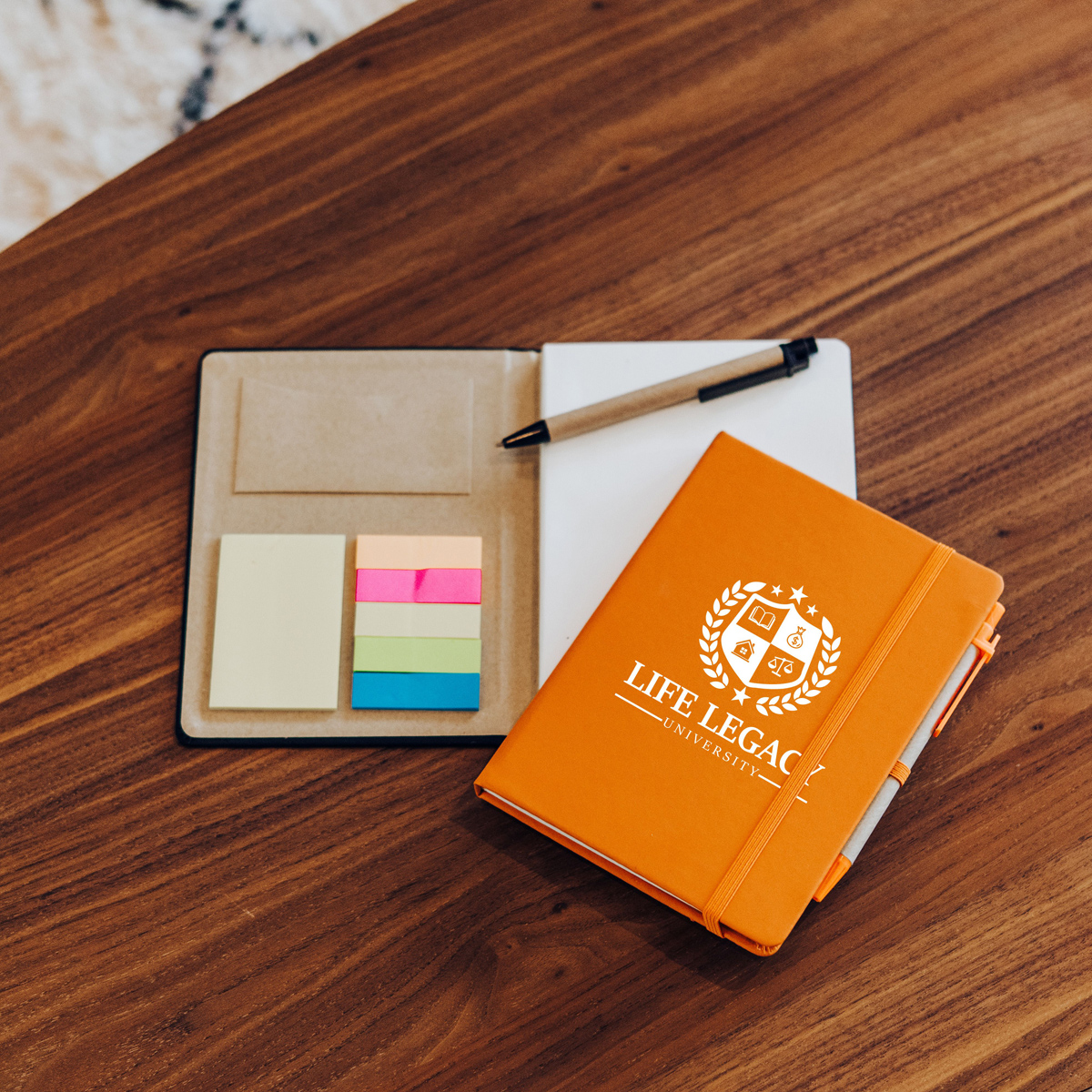 Journal Notebook With Sticky Notes & Flags 14