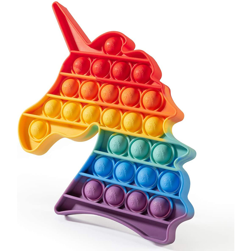 Unicorn Rainbow Pop Its Sensory Fidget Toy 3