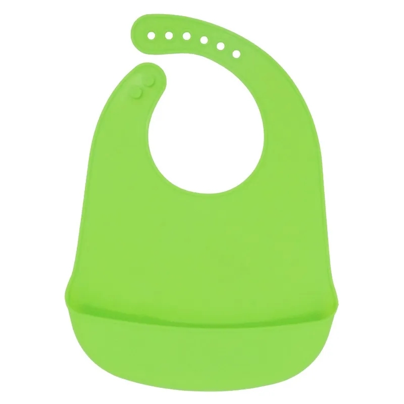 Solid Color Silicone Bib 6