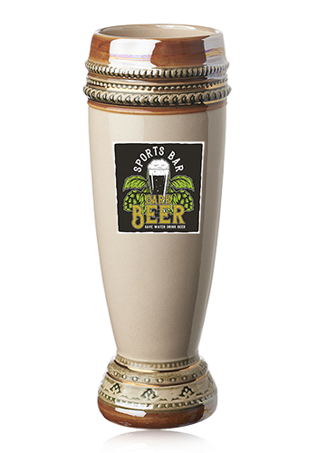 15 oz. Bremen Ceramic Pilsner Glass 1