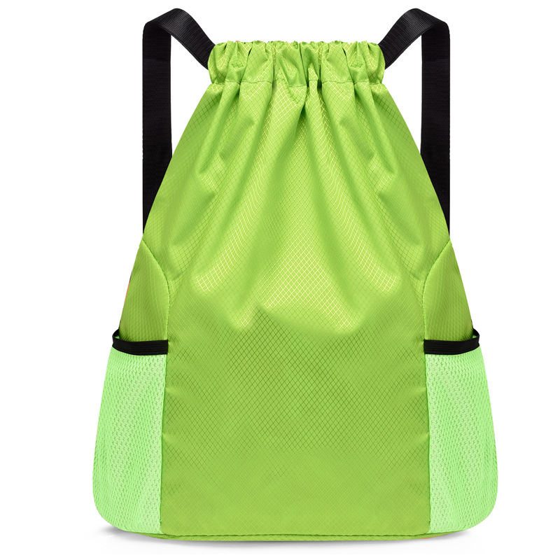 Custom Logo Lightweight Waterproof Basketball Drawstring Back Packs Sports Fitness Drawstring Backpa 4