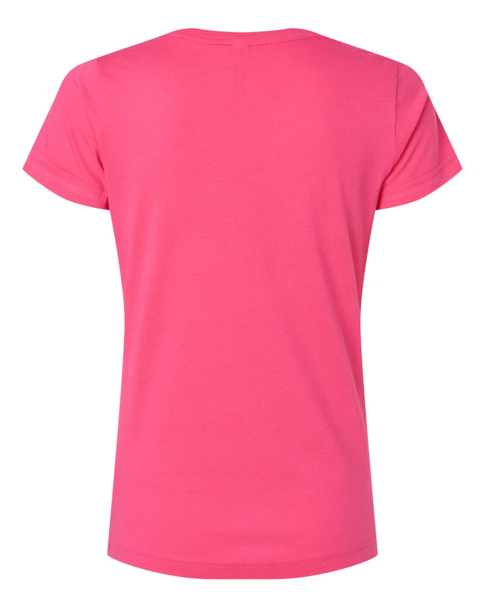 Women's Fine Jersey V-Neck Tee - 3507 74