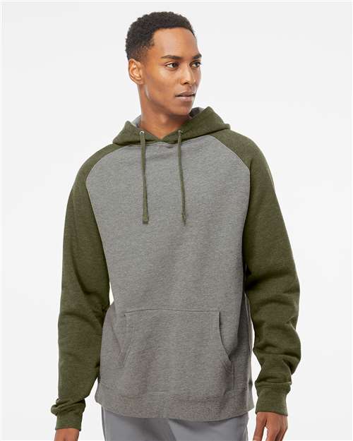 Unisex Raglan Hooded Sweatshirt - IND40RP 44