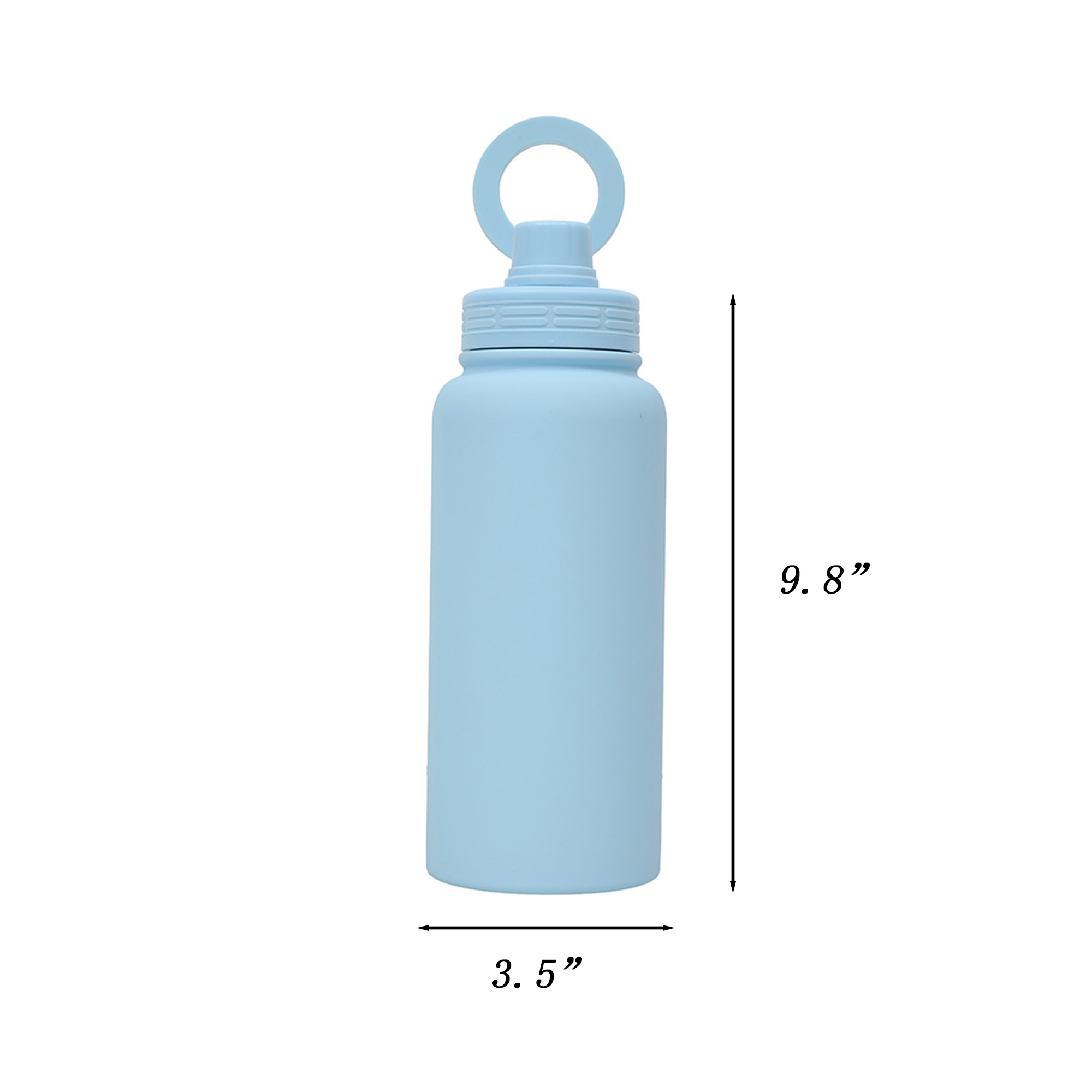 33oz Stainless Steel Outdoor Sports Magnetic Cap Water Bottle 2