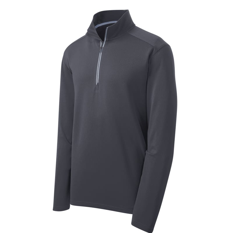 Sport-Tek Sport-Wick Textured 1/4-Zip Pullover., custom hoodie or sweatshirt with logo imprint 35