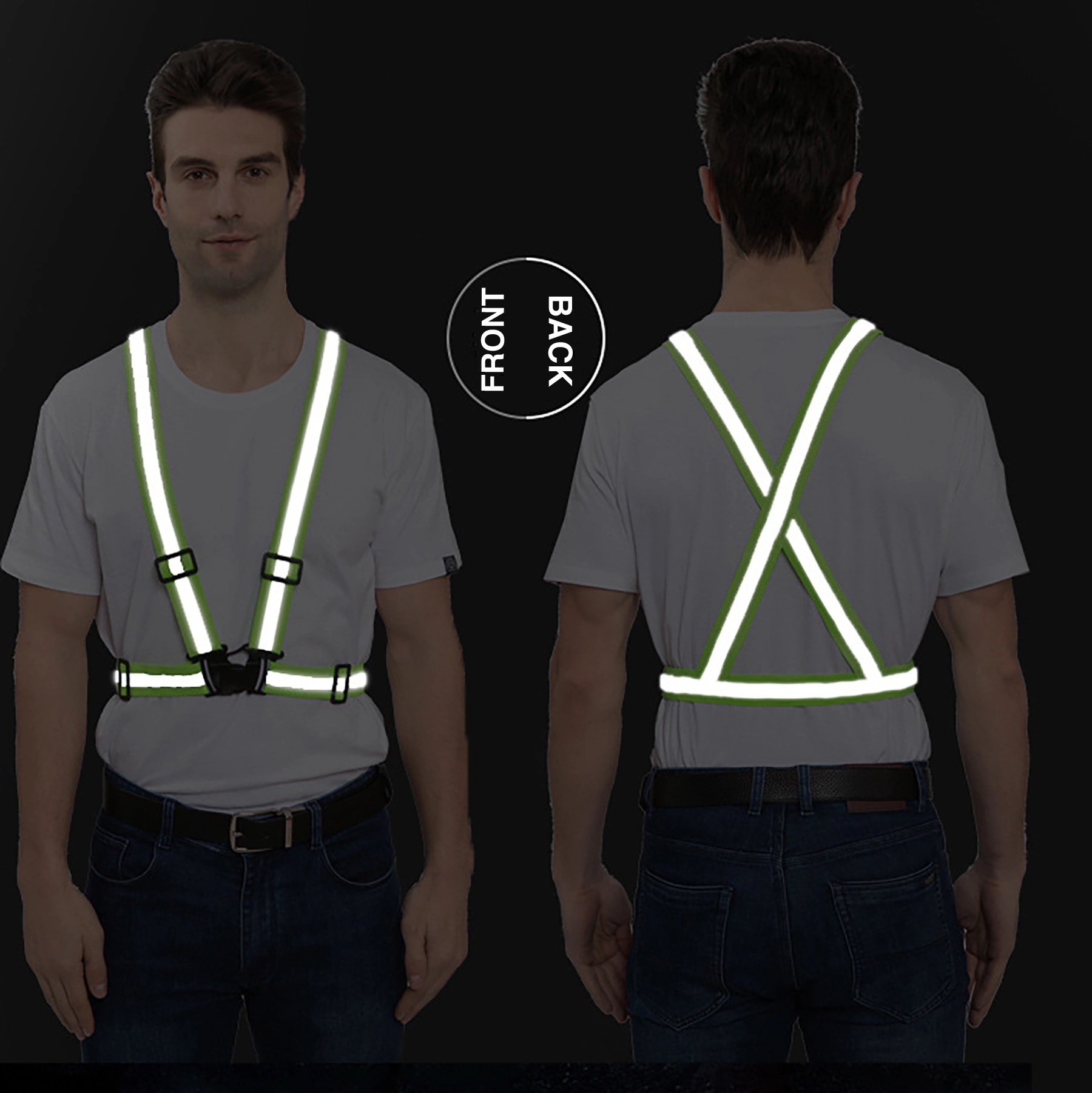 Adjustable Reflective Vest 6