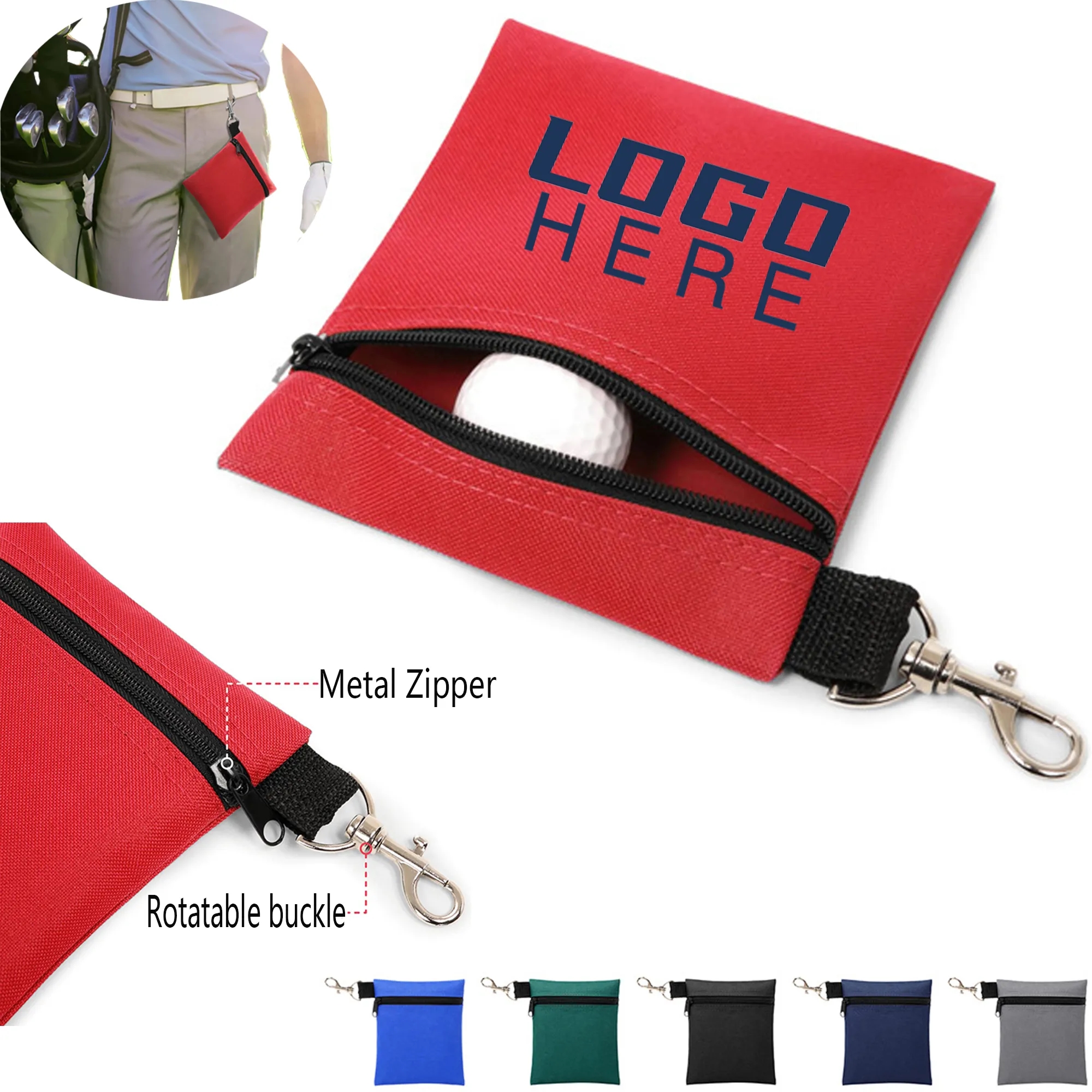 Golf Accessory Storage Pouch MOQ50pcs 2