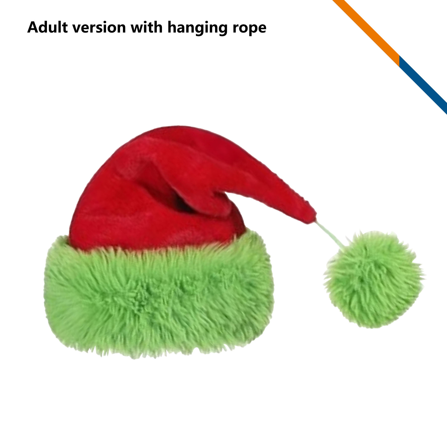 CheerTop Fluffy Santa Hat 8