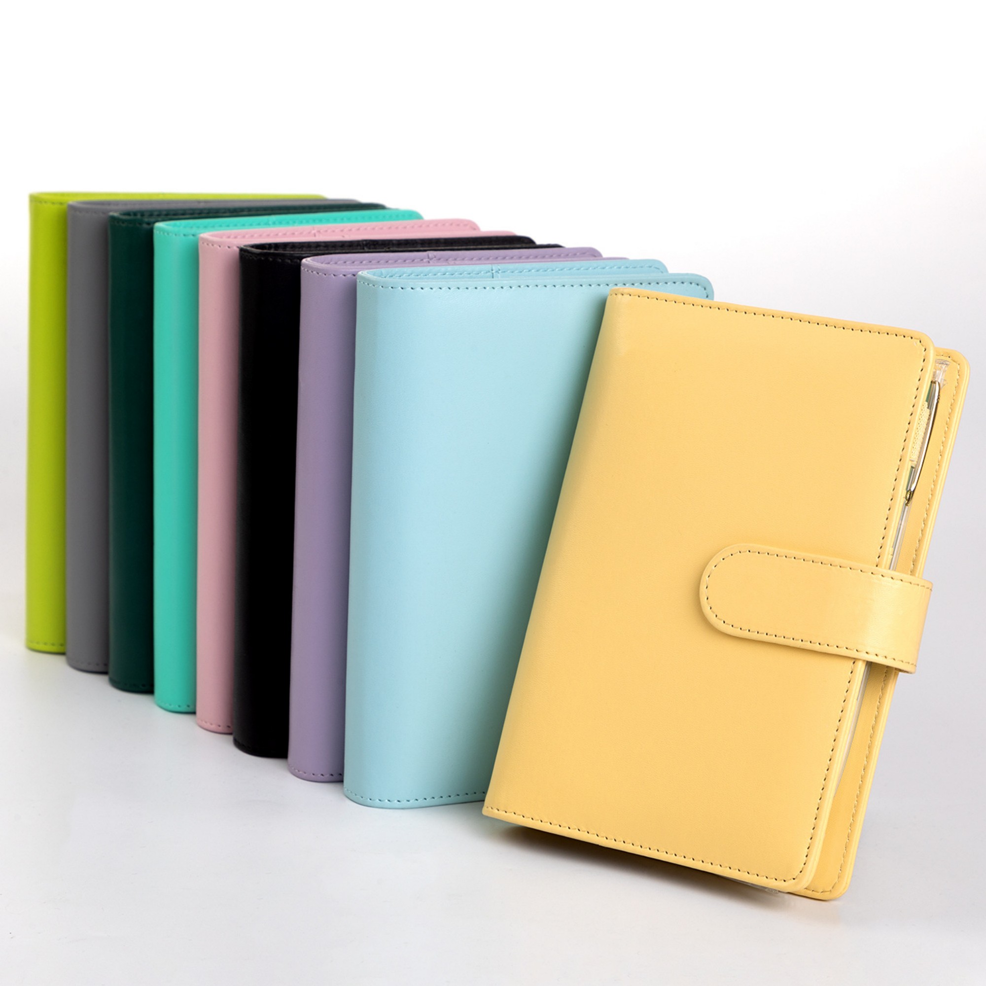 Leather A6 Budget Binder 2