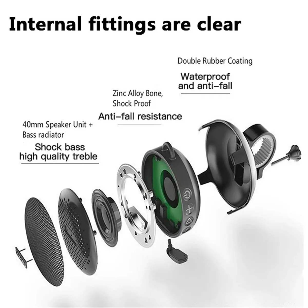Waterproof Bicycle Wireless Speakers Sunglass Eyeglass Organ 1