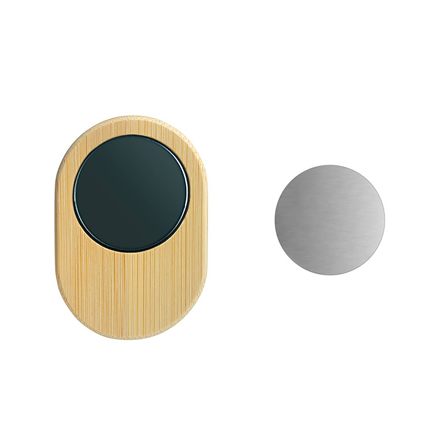 Bamboo Wood Magnetic Car Phone Holder 5