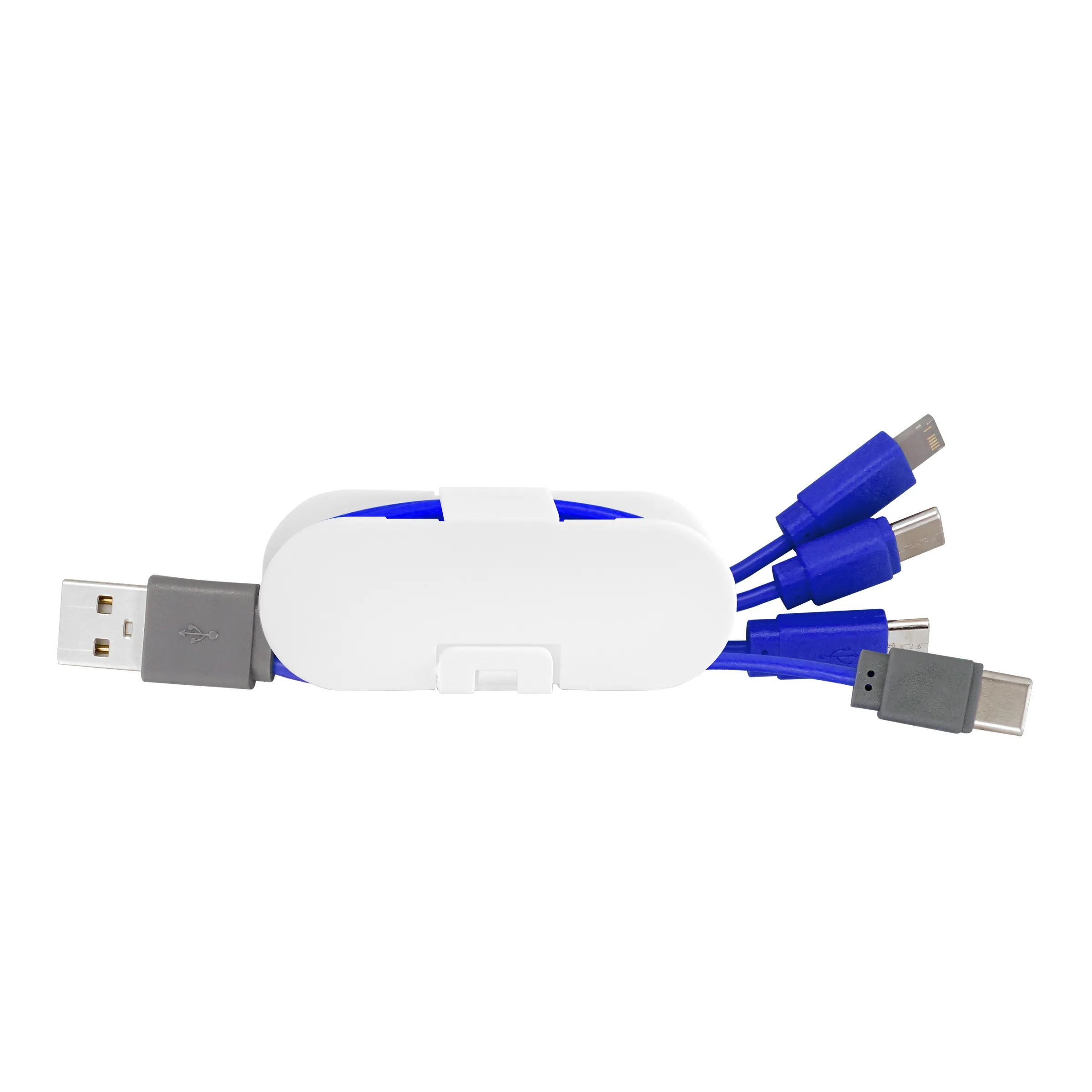 Dual Input Cable Wrap Phone Stand 11