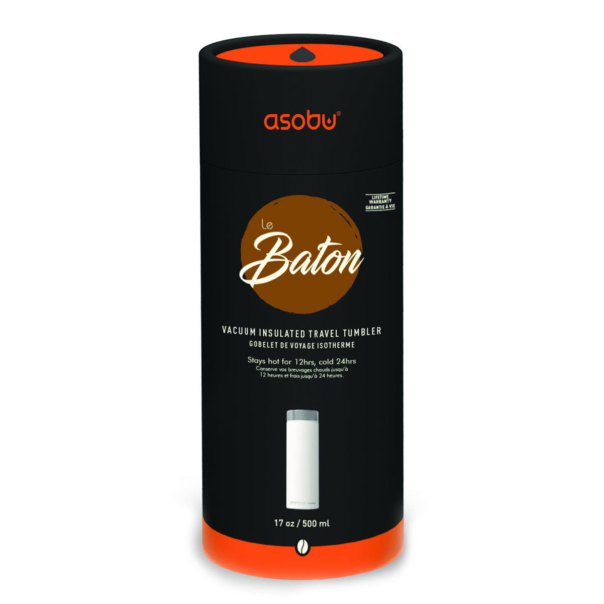 17 oz Asobu Le Baton Travel Bottle, custom water bottle with logo imprint 4