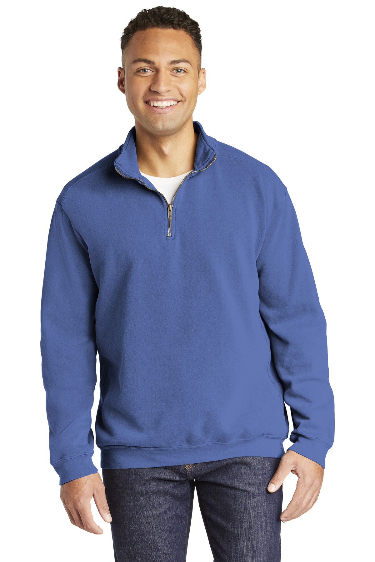 COMFORT COLORS Ring Spun 1/4-Zip Sweatshirt. 1580 53