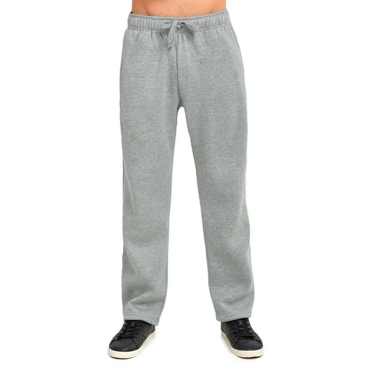 Men's Fleece Sweatpants Gray 2X 3