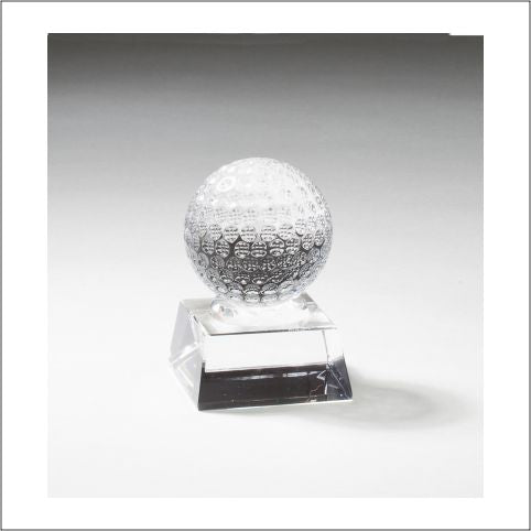 Crystal Golf Ball Award 1