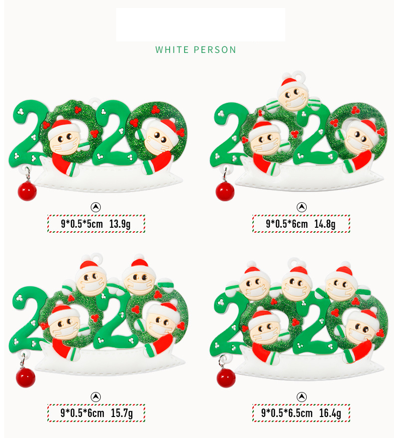 2020 Christmas Hanging Tree Ornament 3
