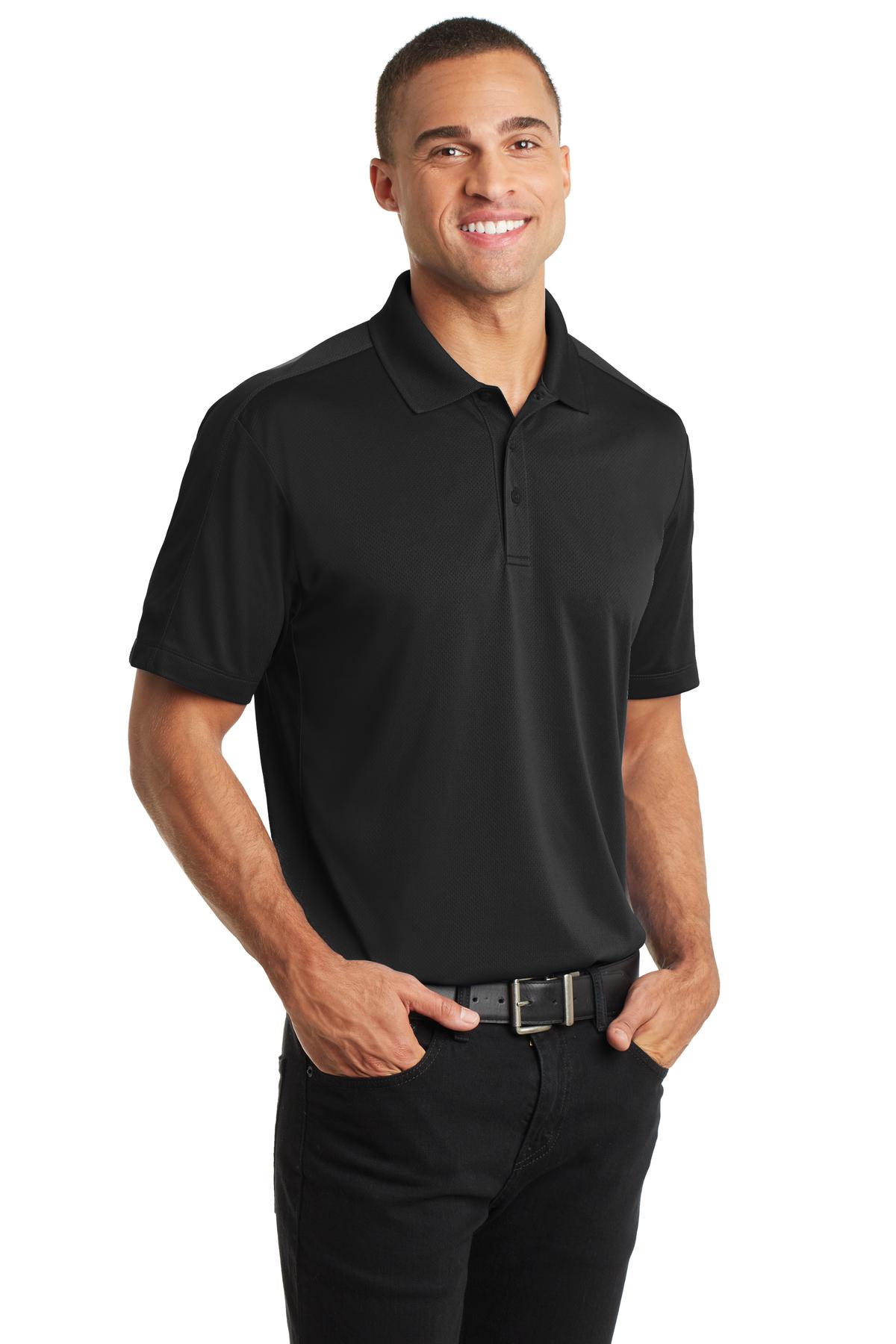 Diamond Jacquard Polo