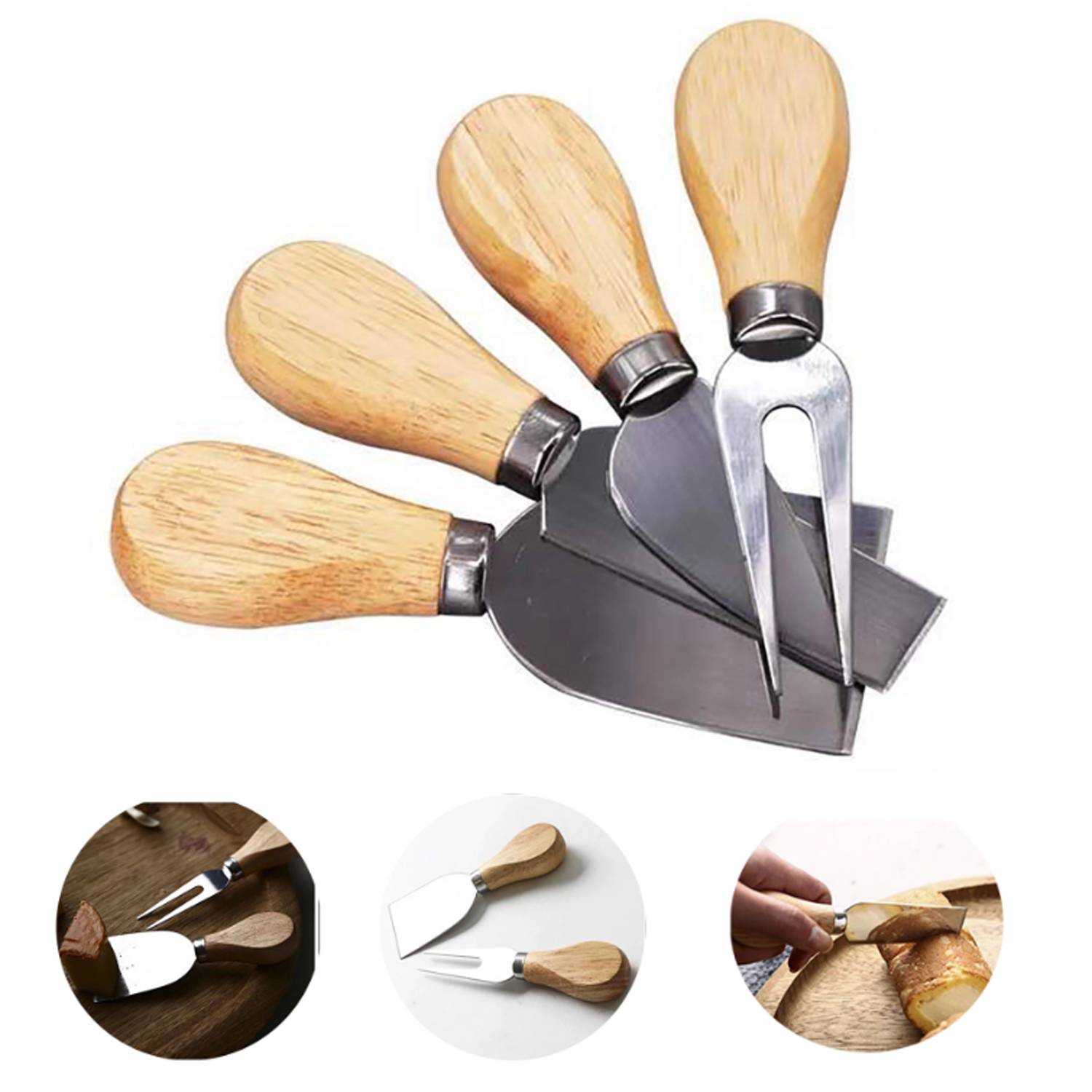 4-Piece Cheese Knife Set 5
