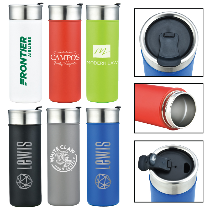 Cobalt 18 oz. Vacuum Insulated Tumbler Bottle 2