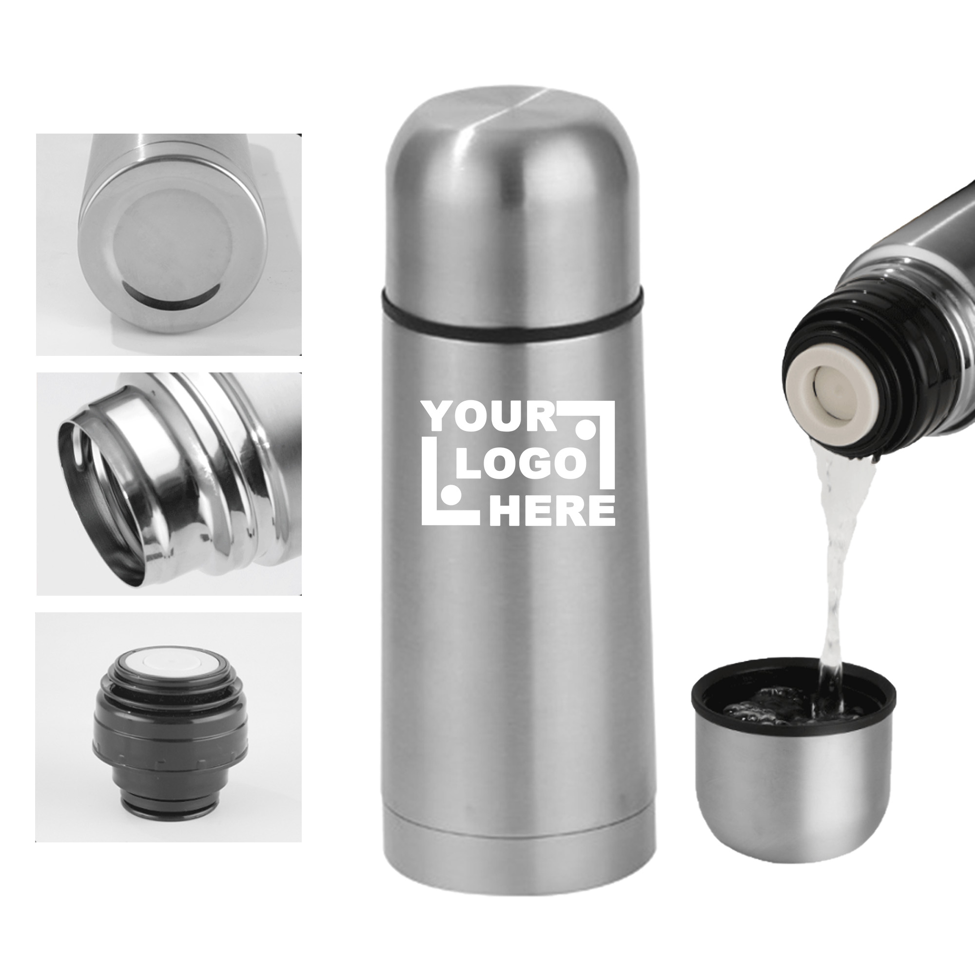 304 Stainless Steel Bullet Head Insulated Cup 2