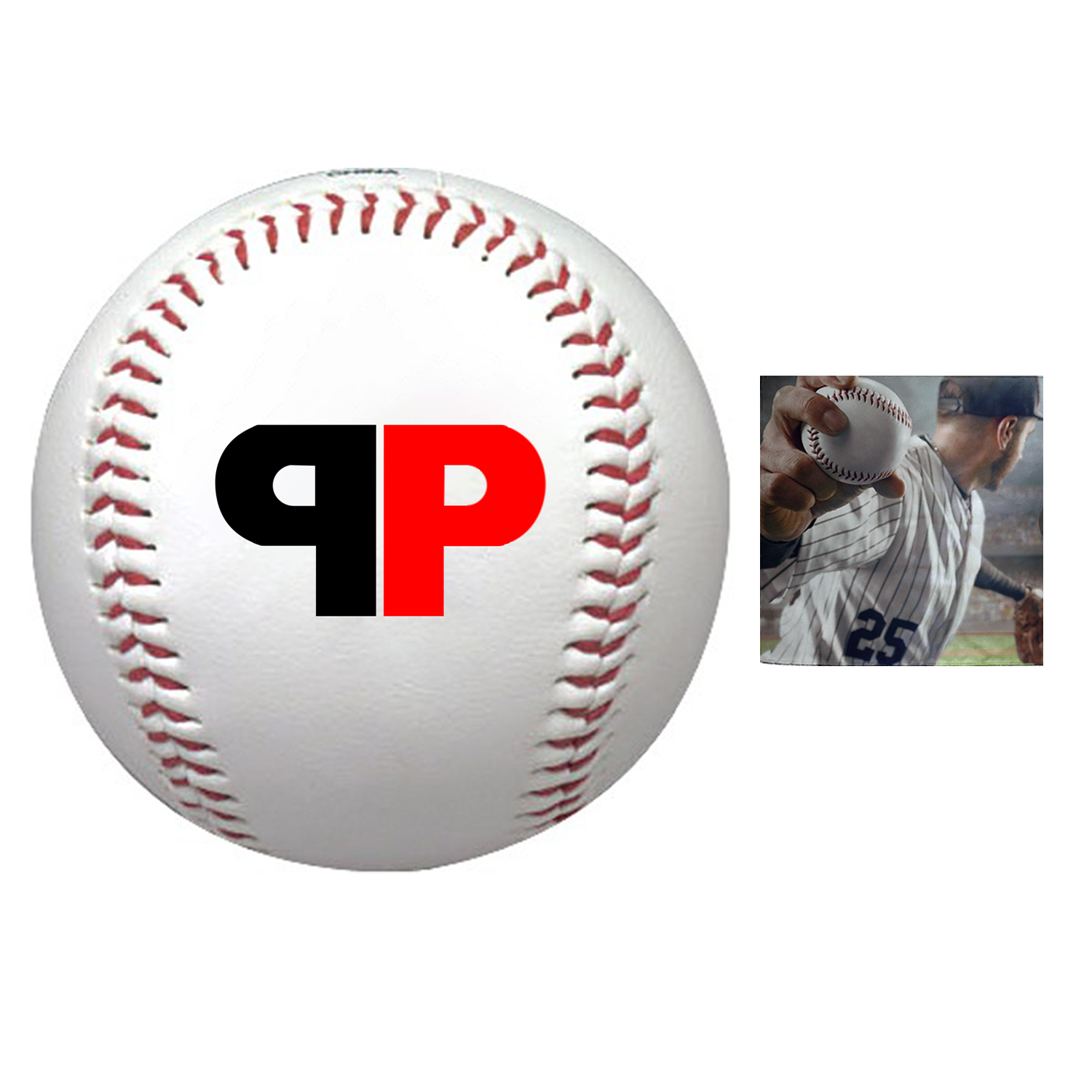Official Size Baseball With Vulcanized Core 1