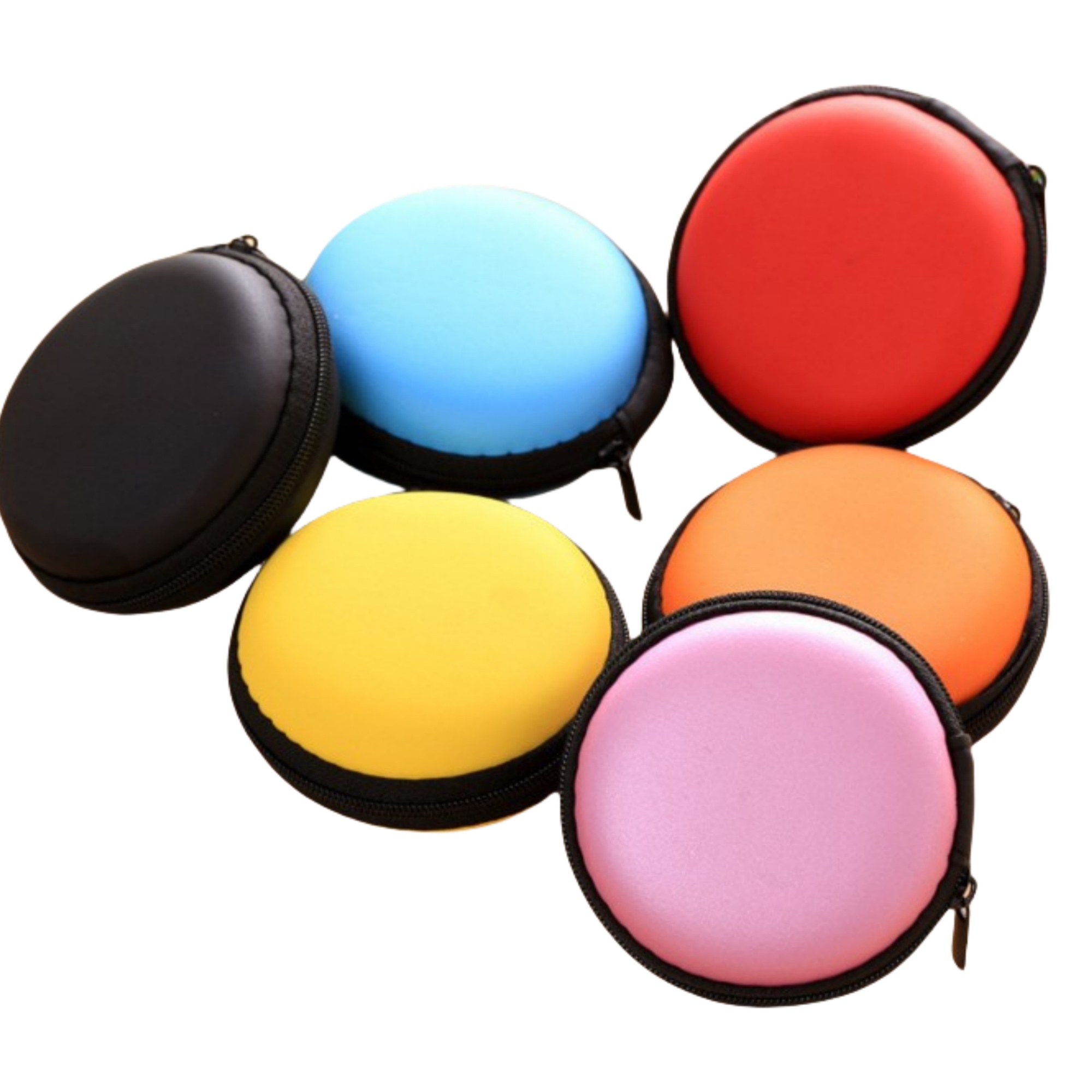 Round Earphone Round Storage Case 4