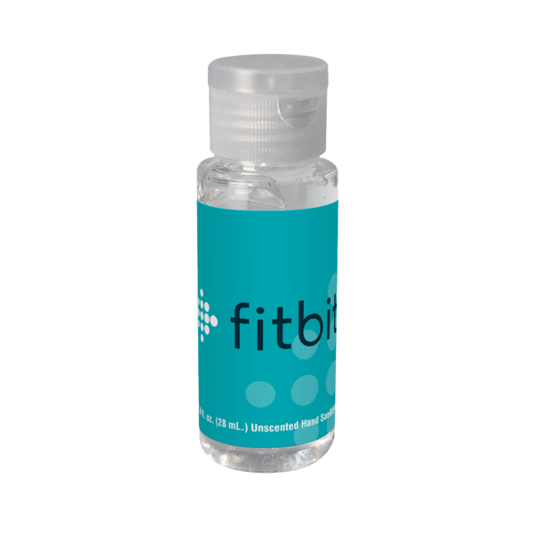2 oz. Clear Sanitizer in Cylinder Bottle w/Clear Flip Top 30