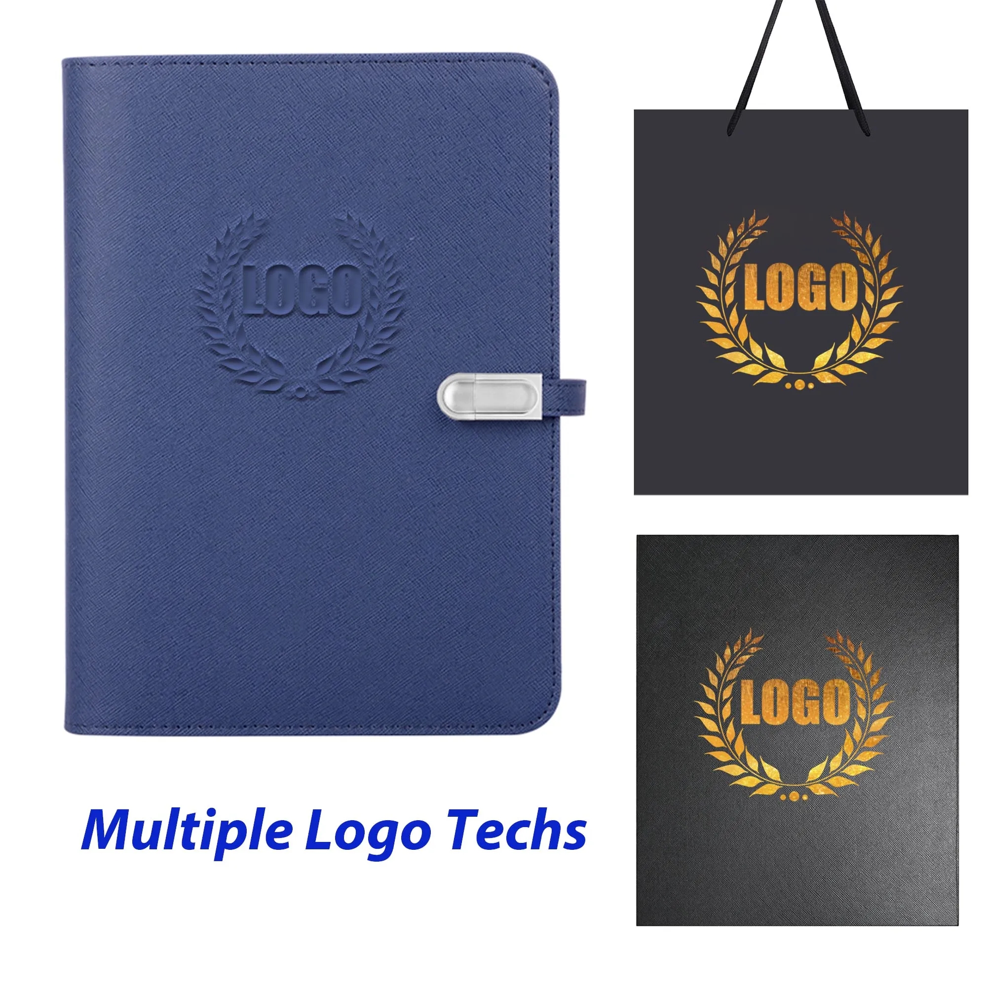 Wireless Charging Notebook Set Business Combo 3