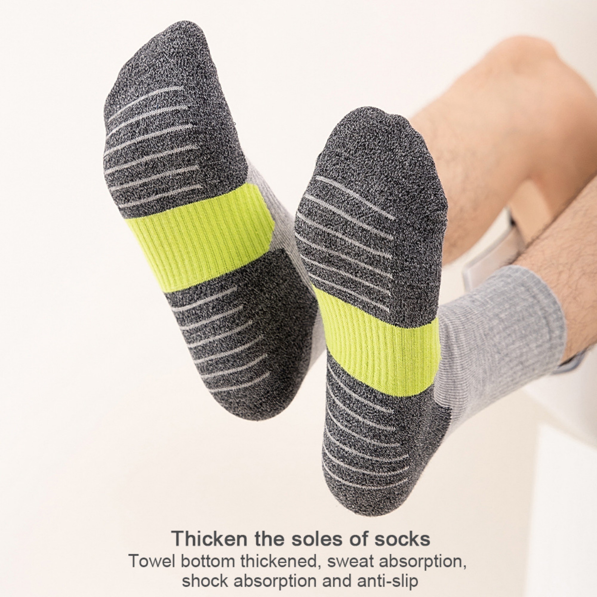 Men's Mid-Calf Athletic Socks 3