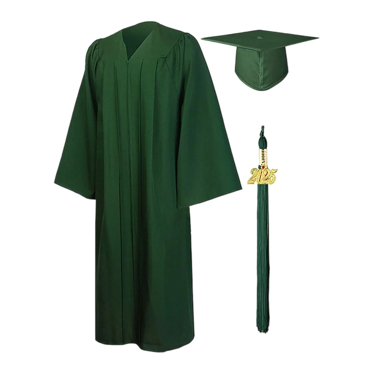 Durable Polyester Graduation Outfit with Tassel Included 8