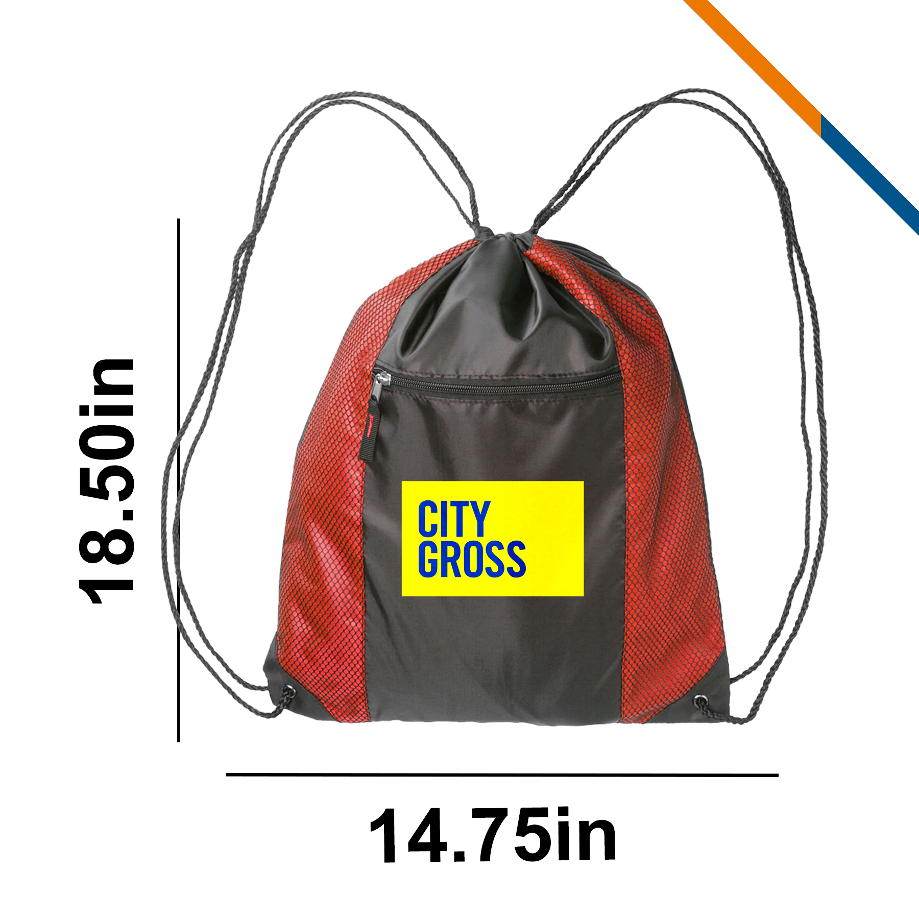 Curvo Drawstring Backpacks 6