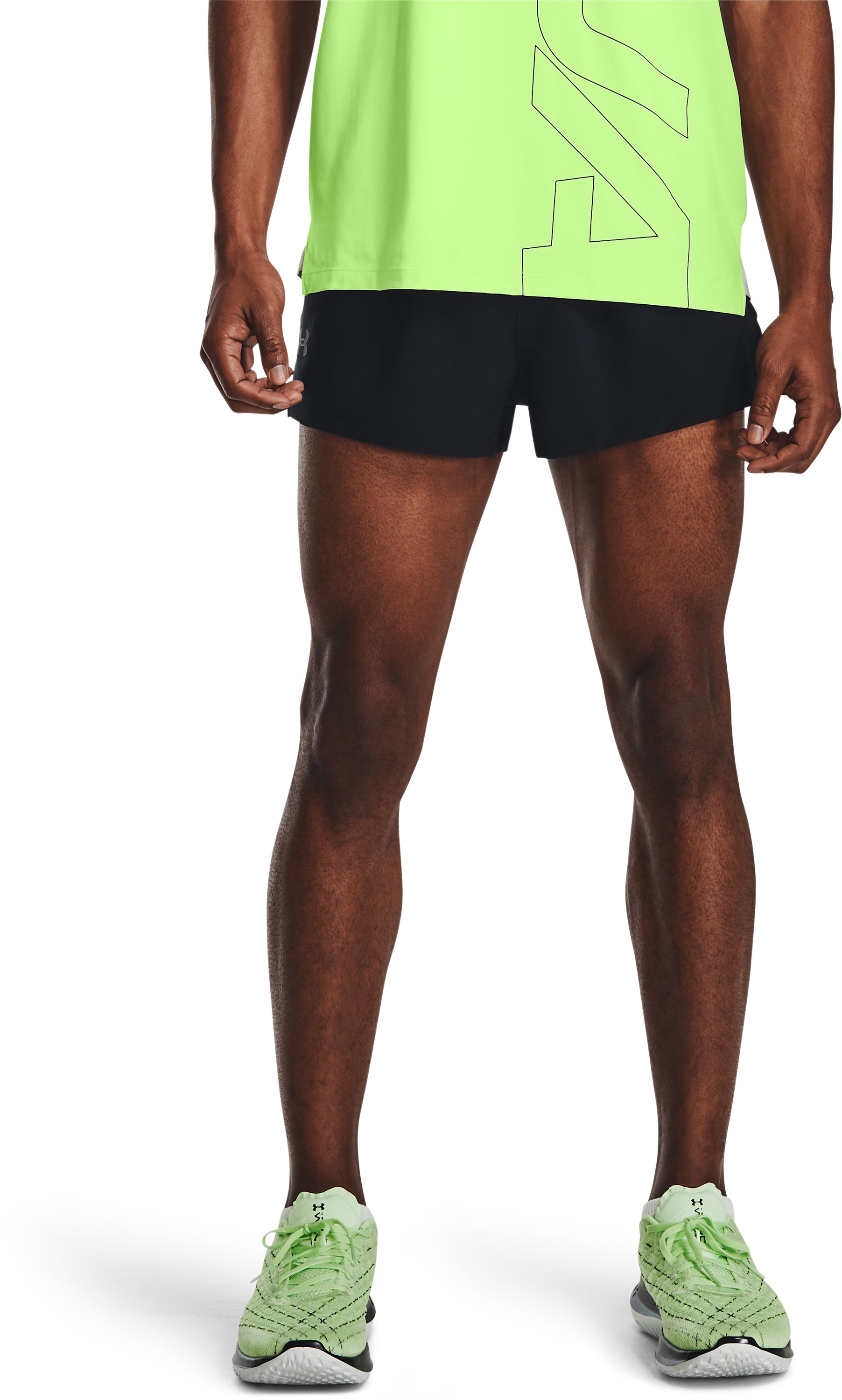 UA Launch Run Split Men's Shorts 2