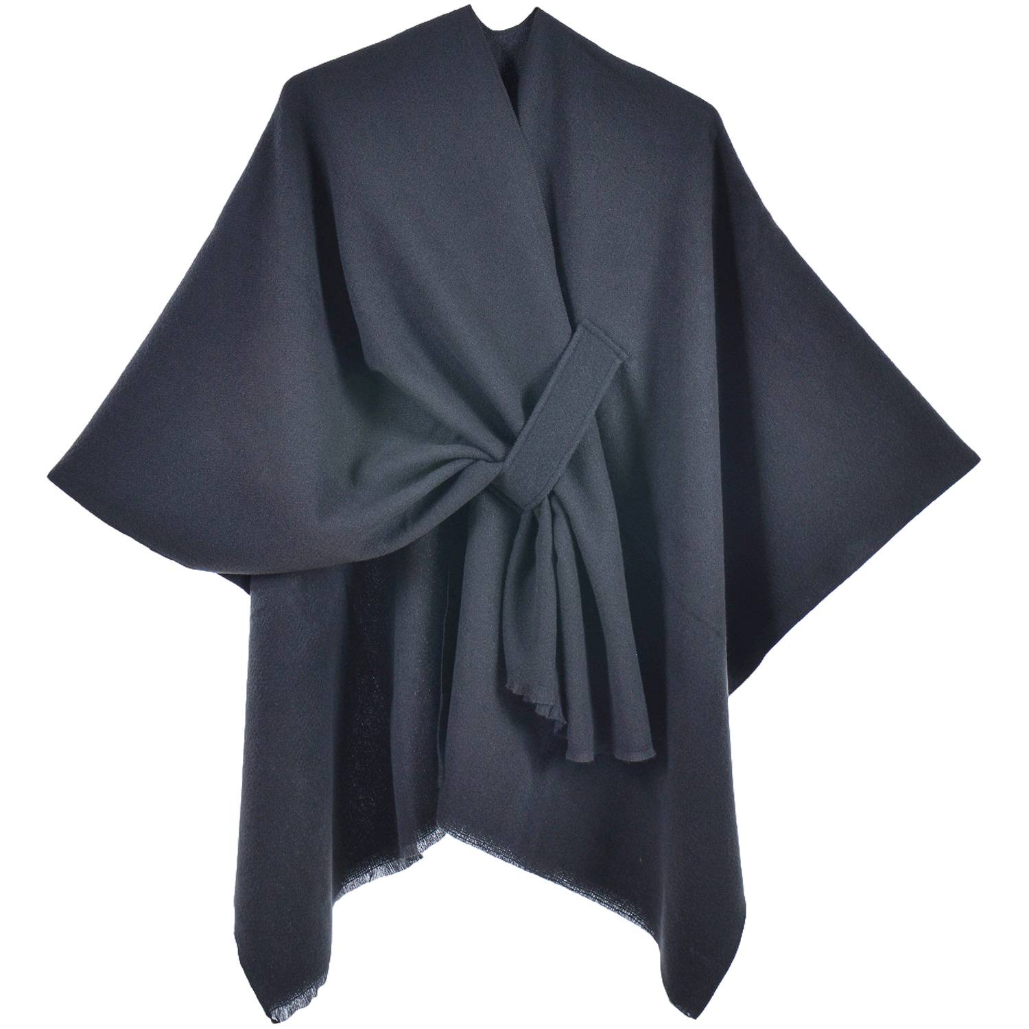 Winter Thermal Cashmere Split Style Shawl 3