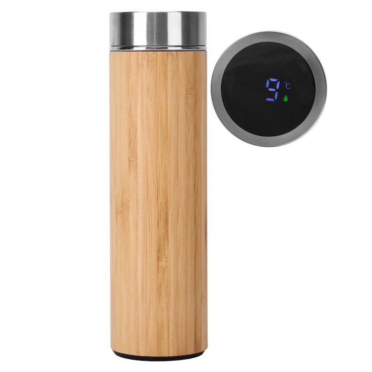 Duke Smart Bamboo Drink Bottle, custom water bottle with logo imprint 11