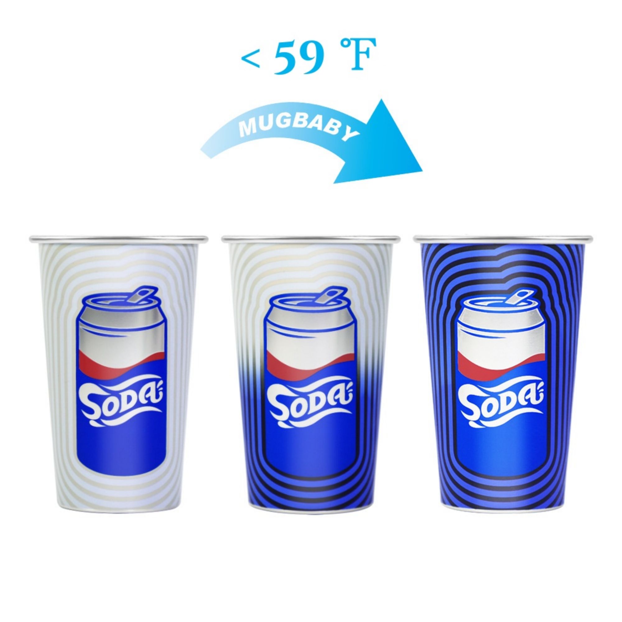 16 oz Aluminum Color Changing Cups 4