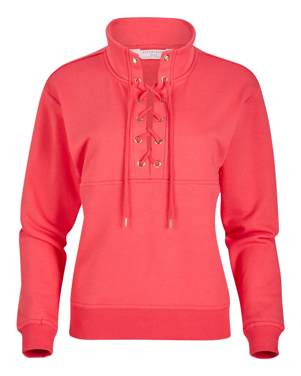 Women's Lace Up Pullover - BW5401 6