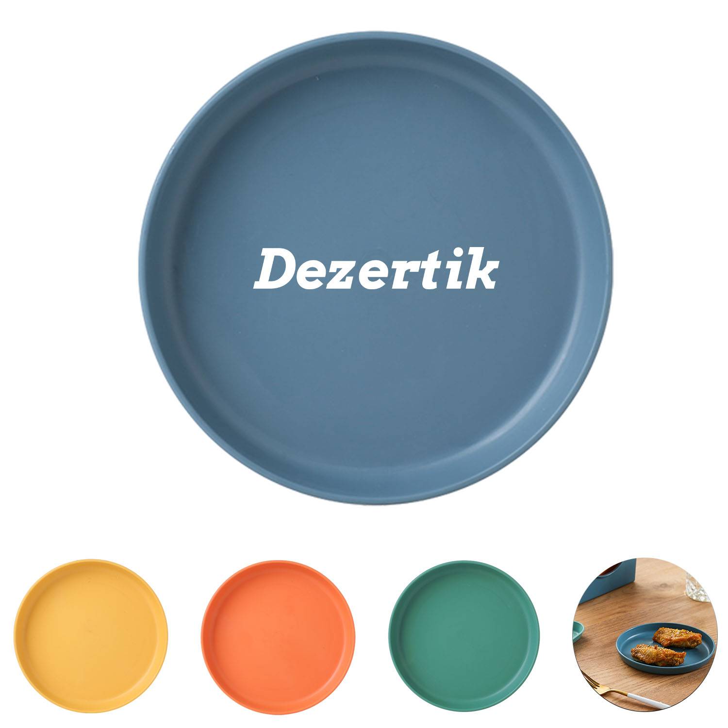 Snack cake small plate dining table garbage tray 3
