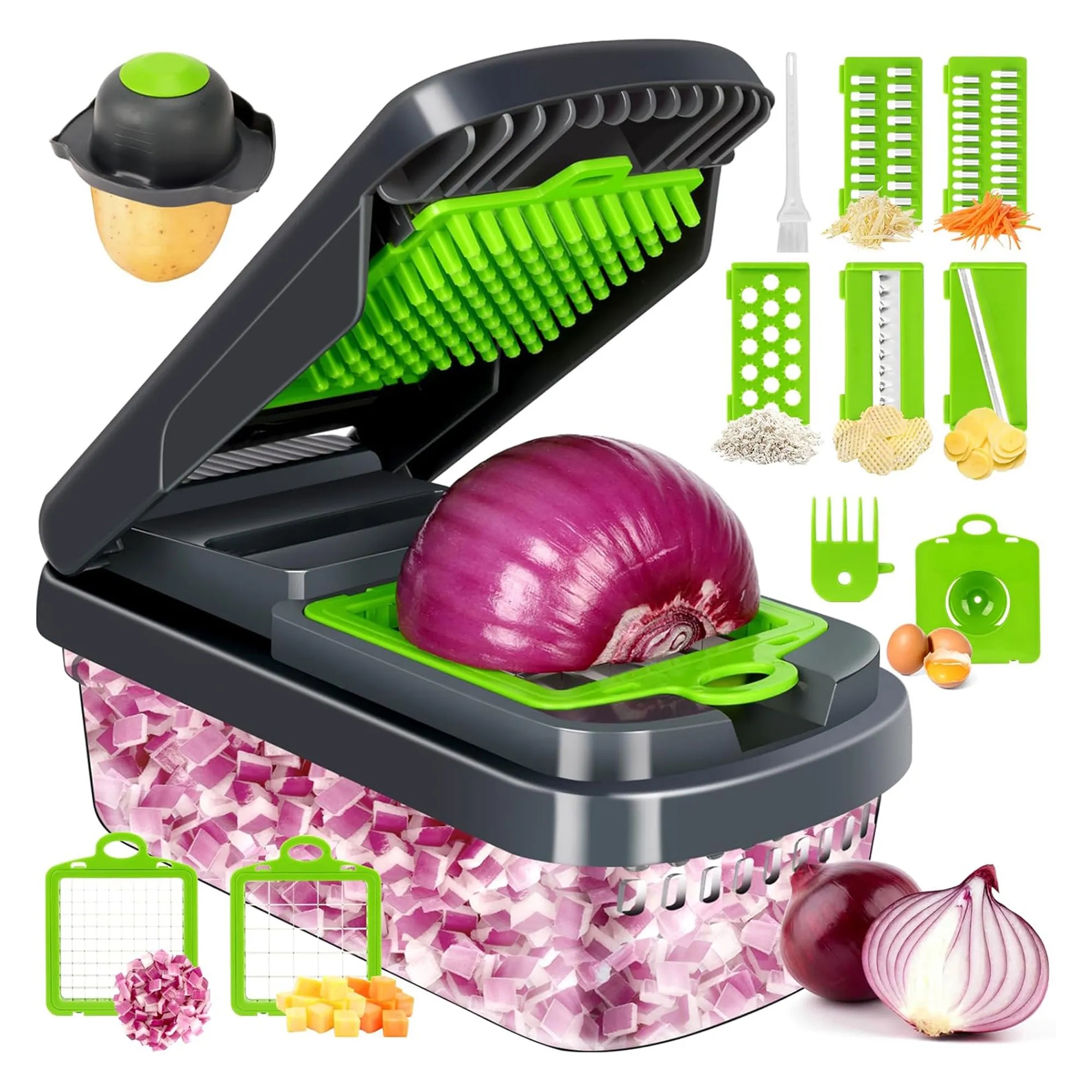 15 in 1 Vegetable Cutter With Container 5