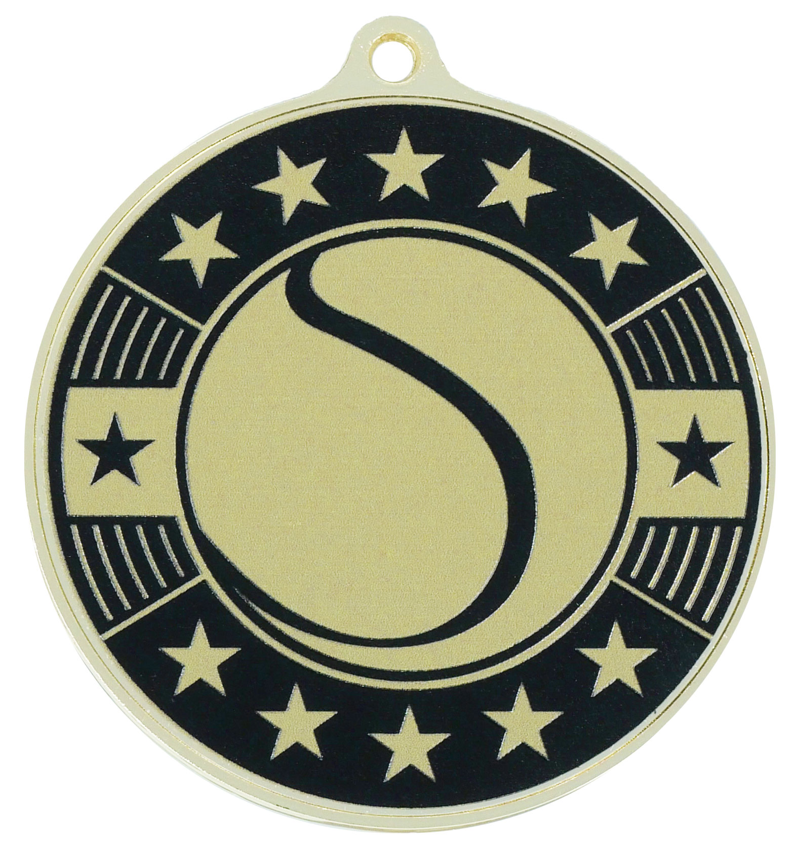 Tennis Simucast Medallion (2-1/8")