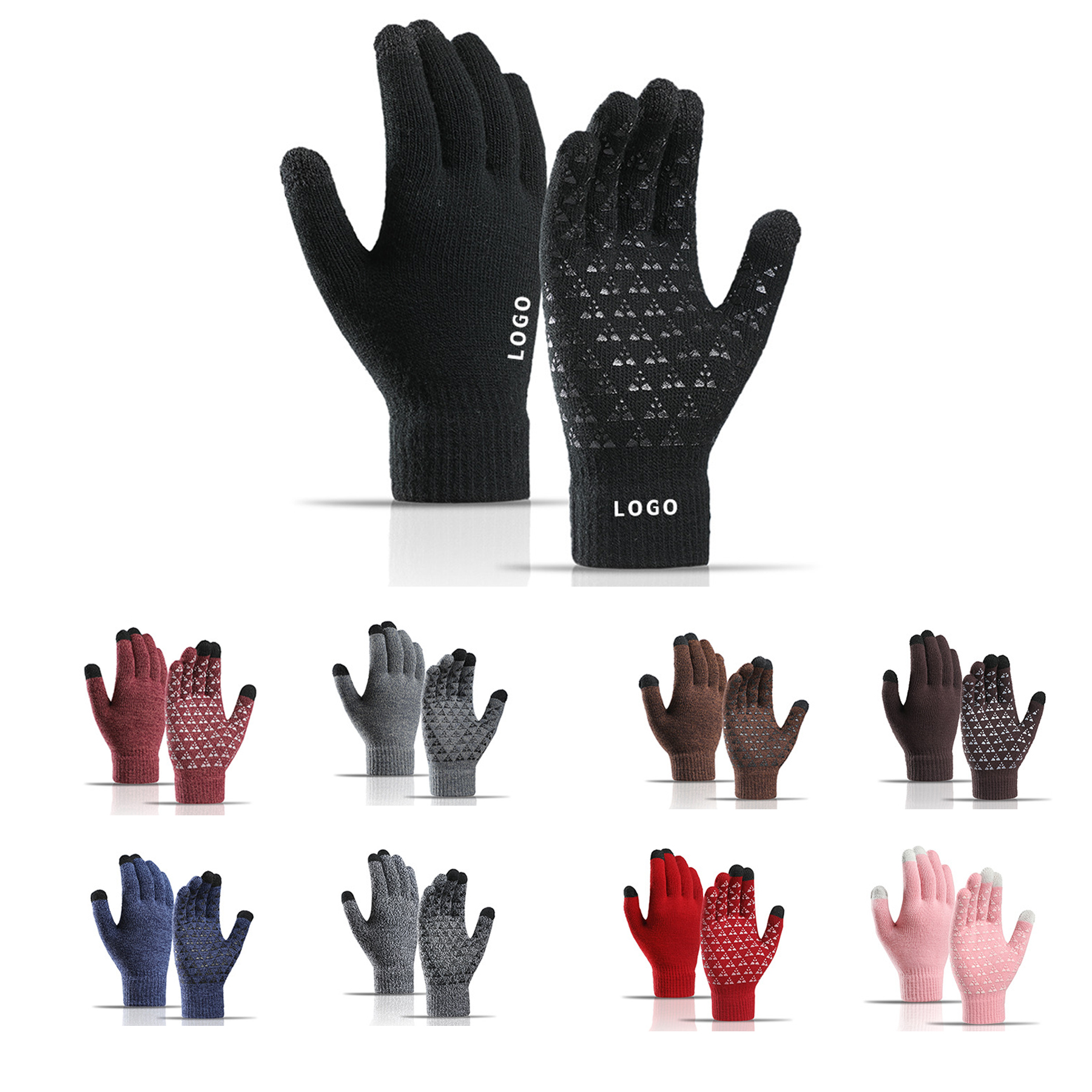 Winter Warm Knitted Gloves 2
