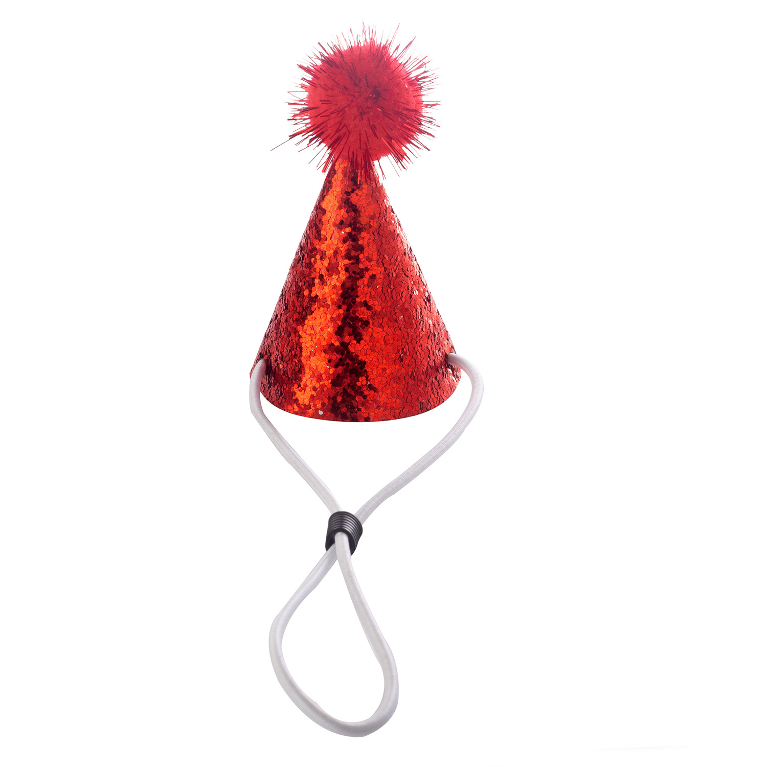 Little Party Hats with Pom Poms for Stuffed Animals Figures 4