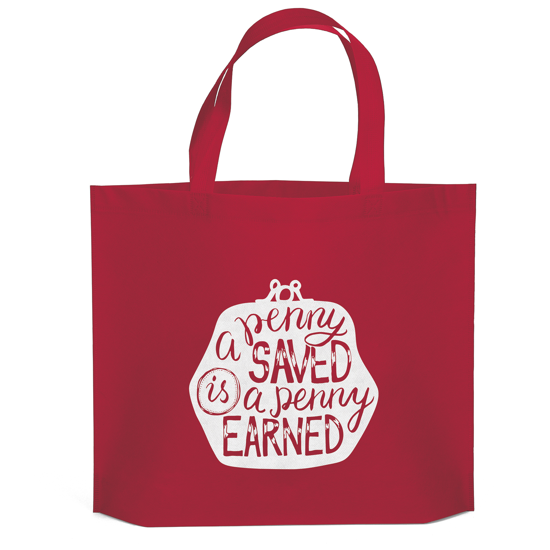 Thrifty™- Budget Tote - Screen Print 13