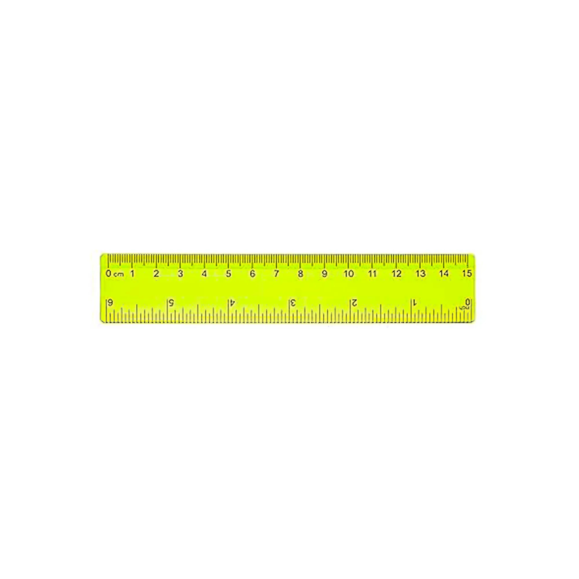 Transparent Plastic Ruler for Office and Learning Use 7