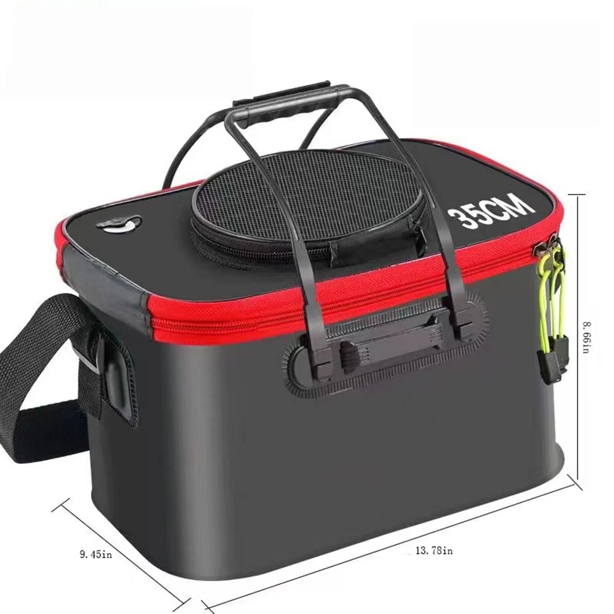 Custom EVA Foldable Fish Bucket/Cooler for Fishing 4