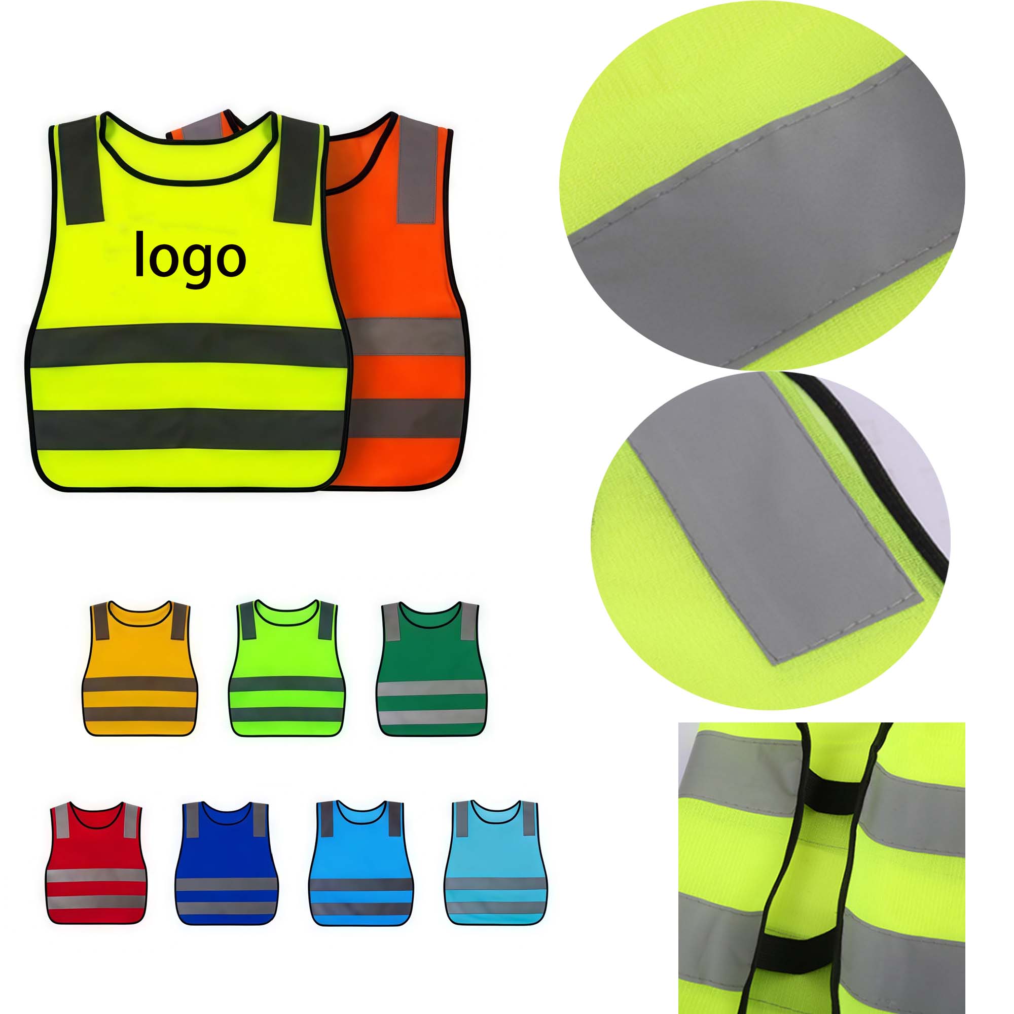 Outdoor Children's Reflective Vest 3
