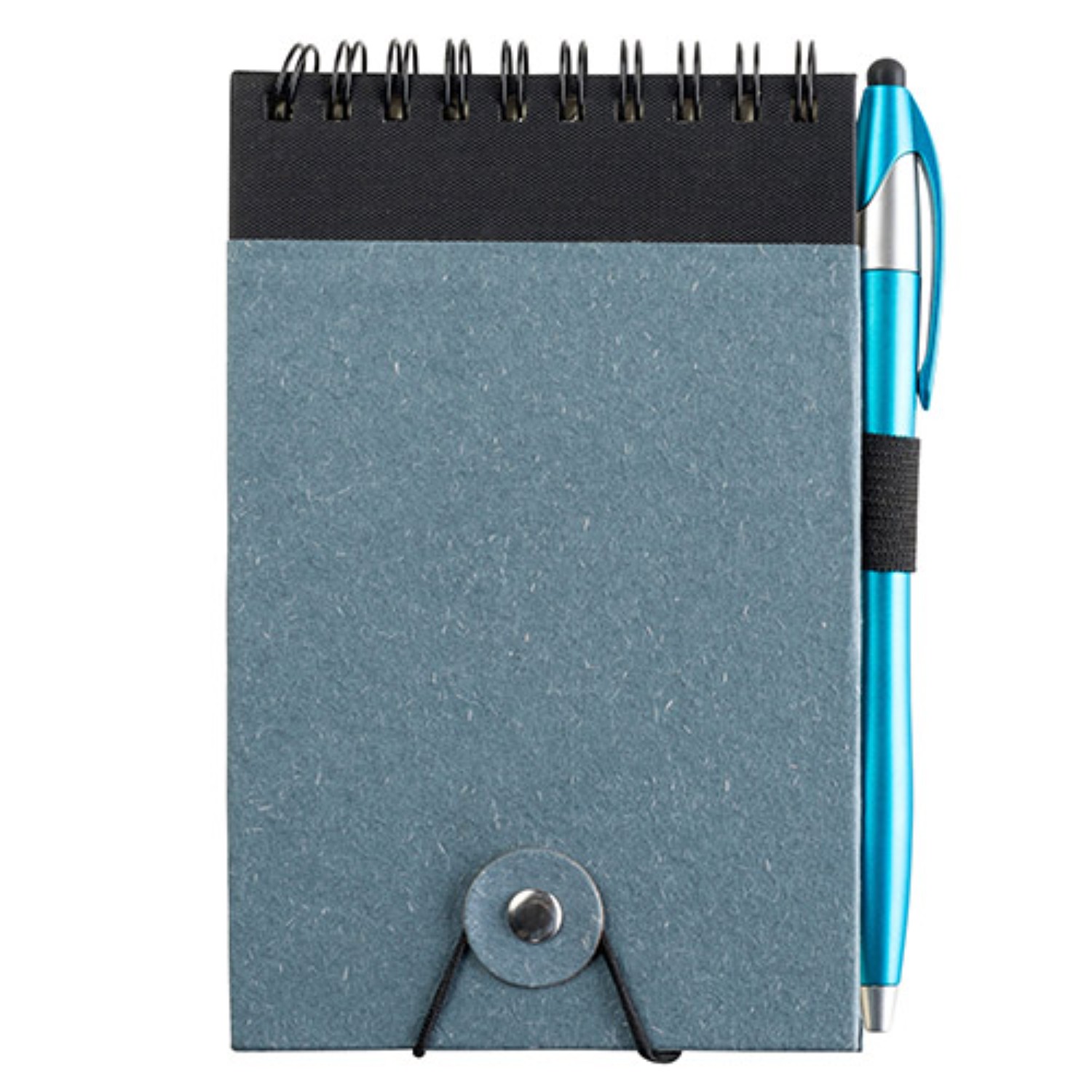 Jot & Go 3.75 x 5.75 Cardboard Spiral Journal with Pen - Colors 5